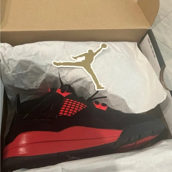 Jordan Retro 4 “Red Thunder” (1) PS 2022 - Picture 8 of 9